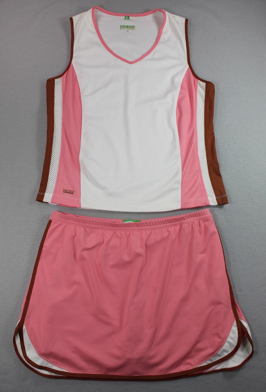 Tail Tech Performance Top Skort Two Piece Set Women's Medium Tennis Golf Skirt
